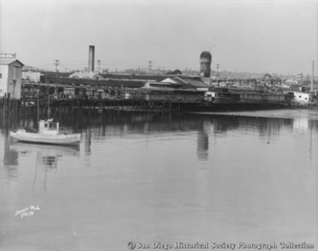 Cohn-Hopkins cannery on San Diego waterfront