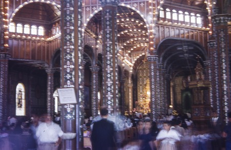 Inside Basilica at Cartago, Costa Rica