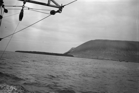 [Island from deck of R/V Spencer F. Baird]