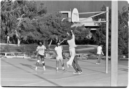 John Muir College basketball courts