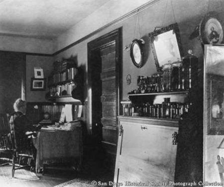 Ellen Browning Scipps and marine museum in her home