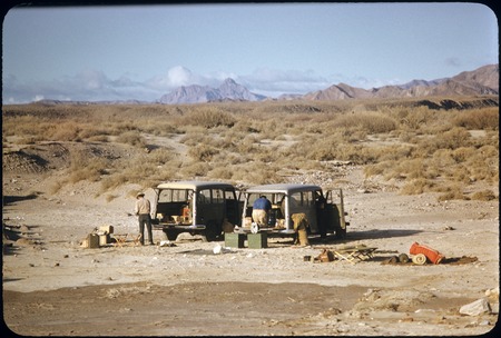 Cerro Canelo and camp