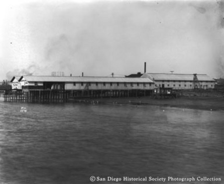 Pacific Tuna Company cannery on San Diego waterfront