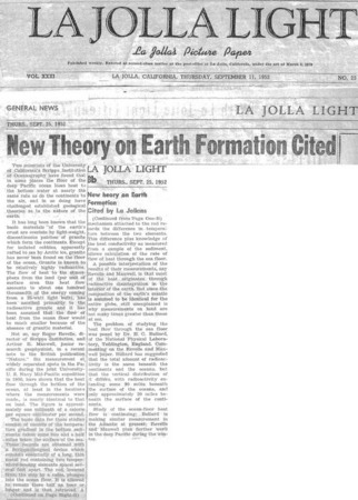 New Theory on Earth Formation Cited