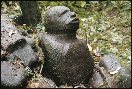 Man figured stone sculpture