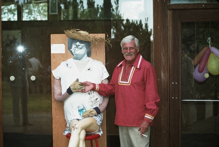 [Fred Dixon at his Retirement Party, Scripps Institution of Oceanography, Summer 1975]