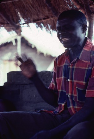 Tabwa storyteller at Nsama, Kaputa District