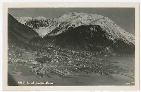 Aerial view of Juneau, Alaska