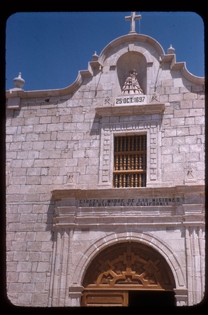 Facade of Loreto mission