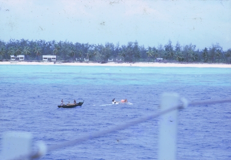 Isaacs Fishing Party, June 1971. Vic Comoro Is.