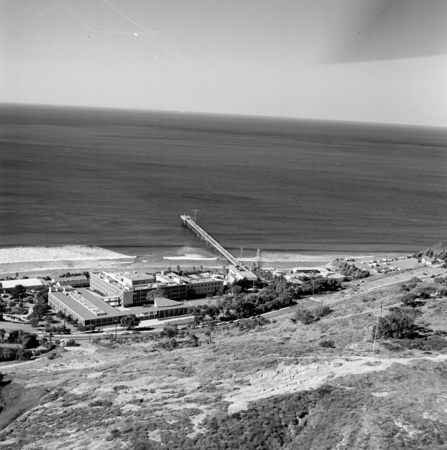 Aerial view of the Scripps Institution of Oceanography (looking west)