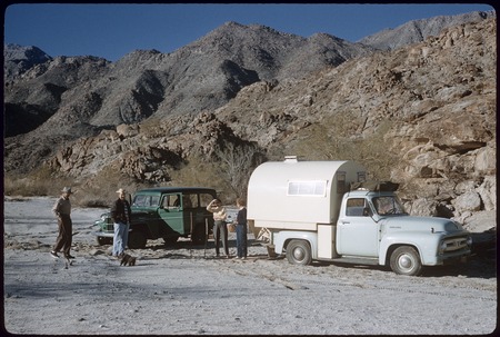Camp near Guadalupe Canyon