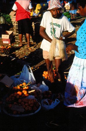 Port Vila Market Transaction