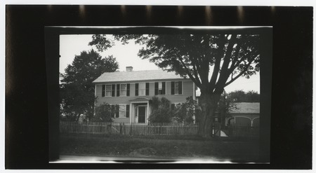 Exterior of unidentified house