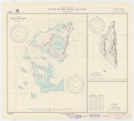 South Pacific Ocean : plans of the Tonga Islands