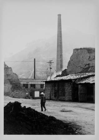 Chimney in the factory