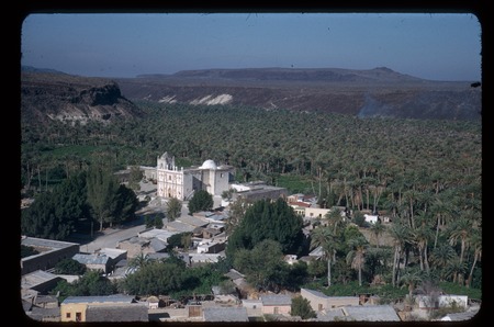 Mission San Ignacio from a mesa
