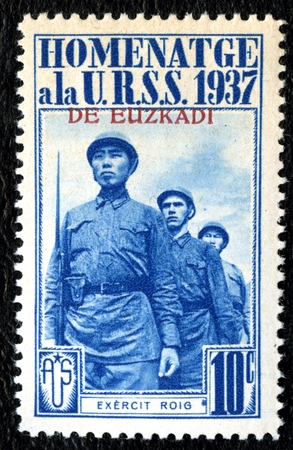 Spanish Civil War Stamp: Homenatge