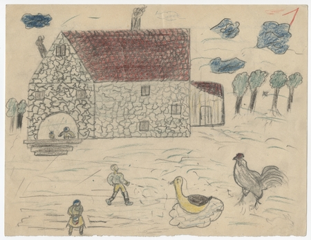 Children&#39;s Drawings, Spanish Civil War