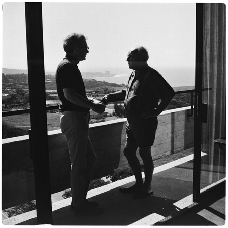 Ernst Krenek visit to UCSD