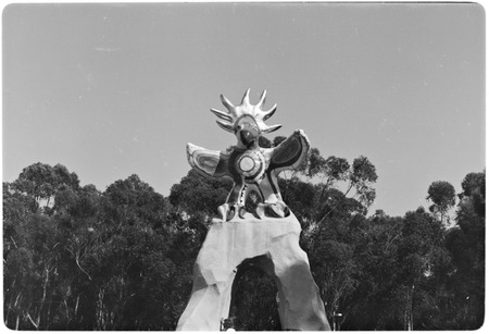 Sun God sculpture