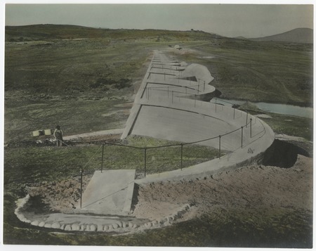 Construction of San Dieguito Dam