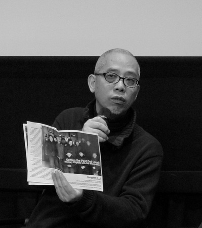 Wu Wenguang at screening of films from his Folk Memory Project