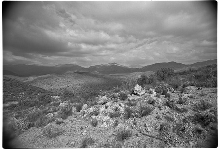 Looking north toward Cerro Matomí