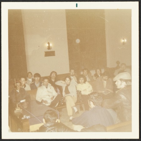Chicano conference - Meeting with Young Lords, Picket of Spiro Agnew