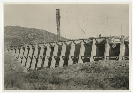 Construction of Lake Murray Dam