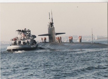 Washtucna Naval tug boat and submarine, Polaris Poseidon Trident project