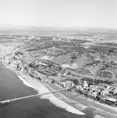 Aerial view of Scripps Institution of Oceanography (looking north)