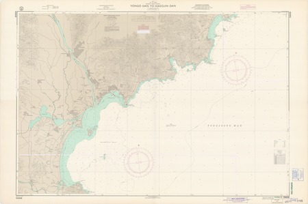 Asia : Sea of Japan : Korea-east coast : Yongo Dan to Haeojin Dan