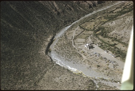 Aerial view of Mission San Javier
