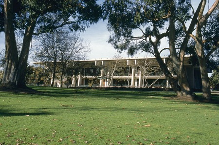 Galbraith Hall: exterior: south side