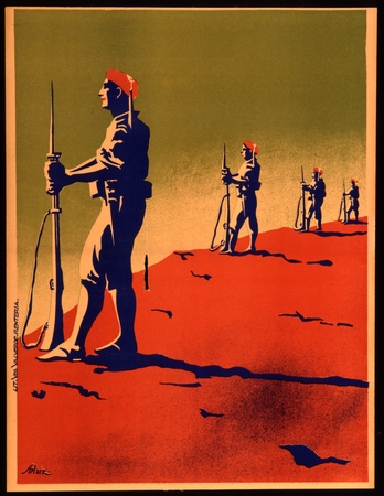 Basque fascist poster