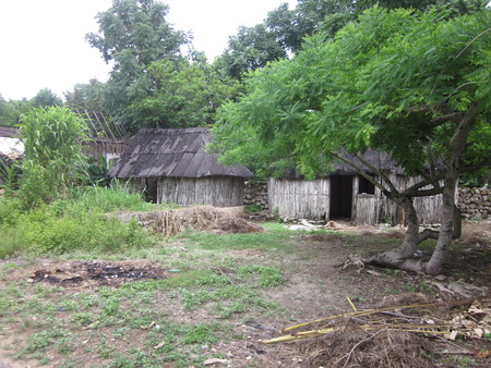 Maya Houses and Yard