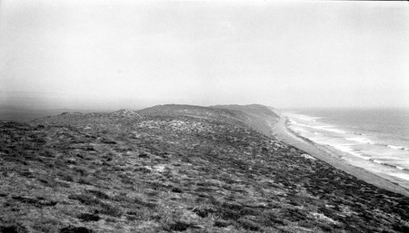 Coast dune near Socorro, facing south
