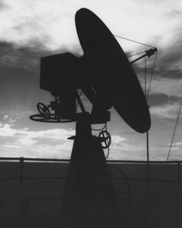 When cloud-cover satellite pictures were needed by the weather forecaster aboard D/V Glomar Challenger (ship), this new we...