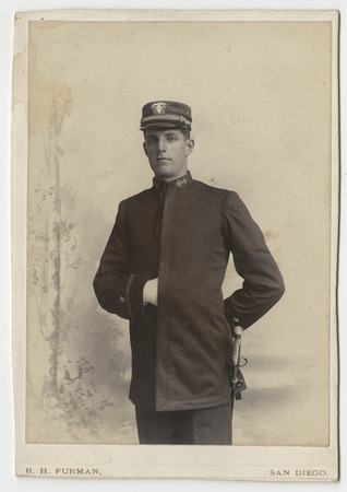 Ed Fletcher in naval militia uniform