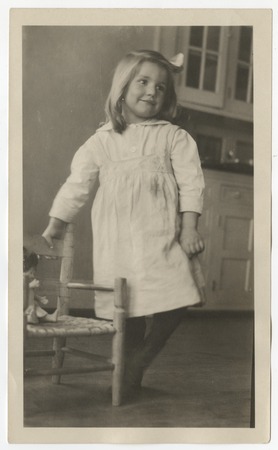 Catherine Fletcher Taylor as a child
