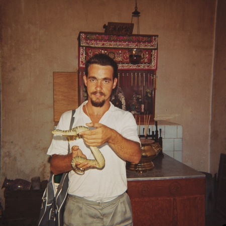 Robert L. McVey, in the Seychelles, Lusiad Expedition, 1963