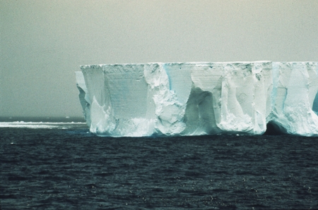 [Iceberg seen from deck of D/V Glomar Challenger] Antarctica, Leg 28