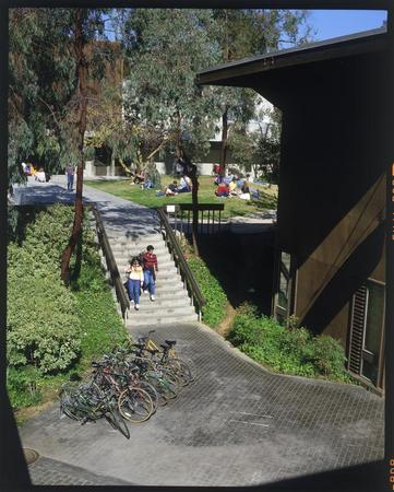 Staircase towards John Muir College Student Center