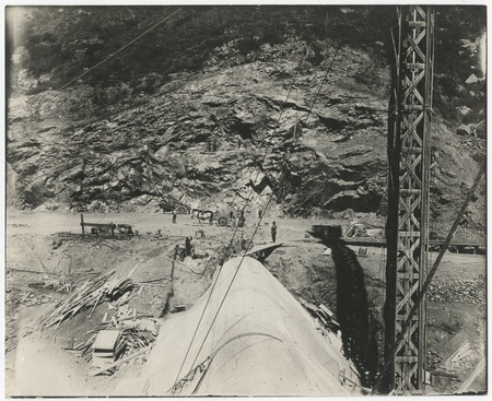 Construction of Lake Hodges Dam