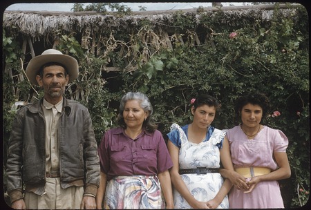 Peralta family at San Agustín