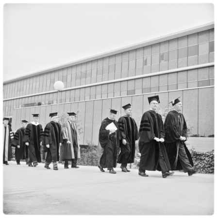 Galbraith inauguration - Academic procession
