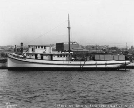 Docked fishing boat Stella di Genova
