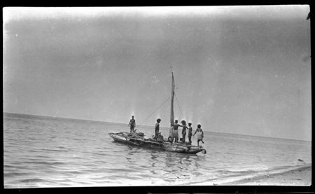 People on a canoe