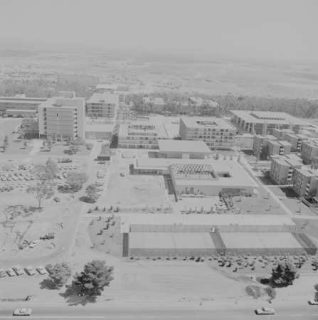 Aerial view of Revelle College and Muir College, UC San Diego